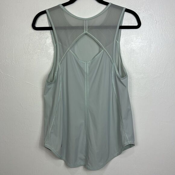 Lululemon Sculpt Running Round Neck Tank Top In Blue Cast Size 6 - Picture 4 of 8
